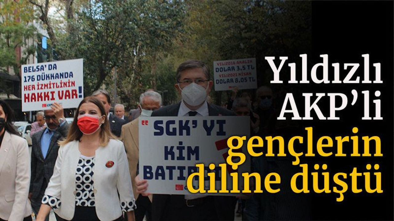 Yıldızlı AKP’li gençlerin diline düştü